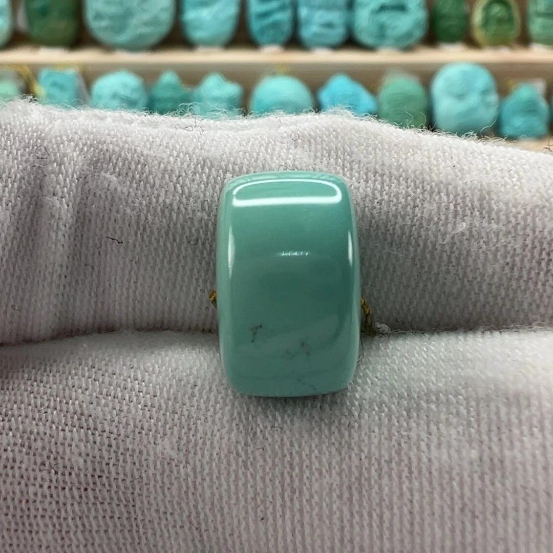 未镶嵌绿松石直切珠13.3x8mm