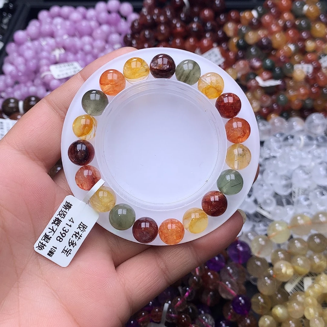 水晶手链未镶嵌，，