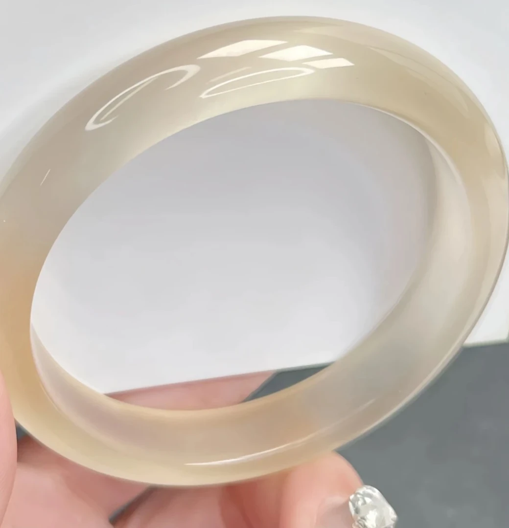 高货【香槟色】冰透手镯 58圈口