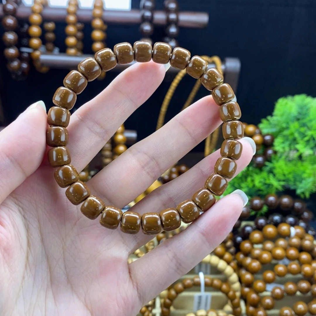 紫金鼠手串实心057