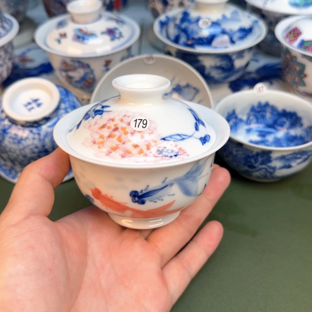 彦祖纯手绘手工茶具179