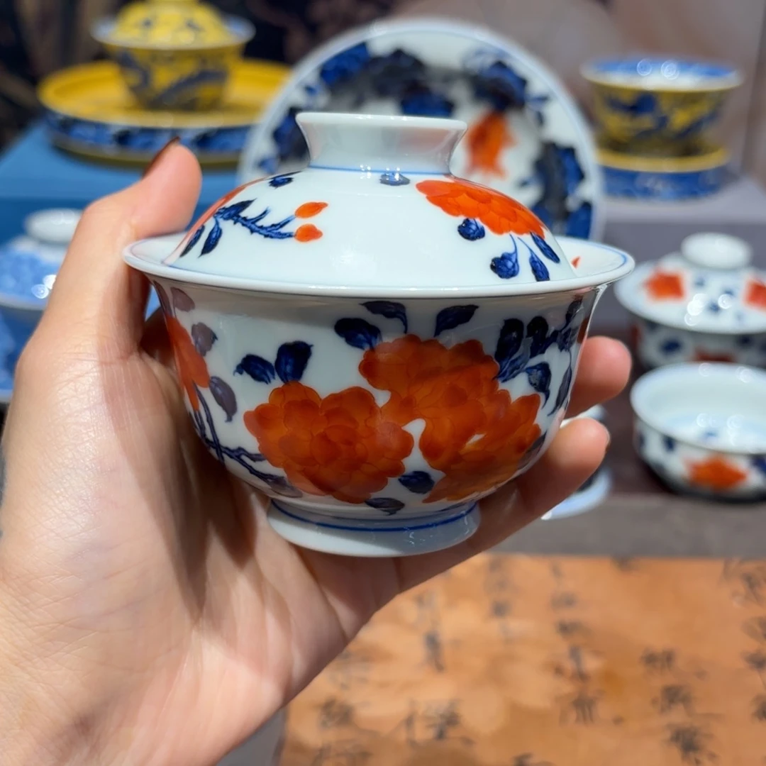 手工手绘陶瓷茶具