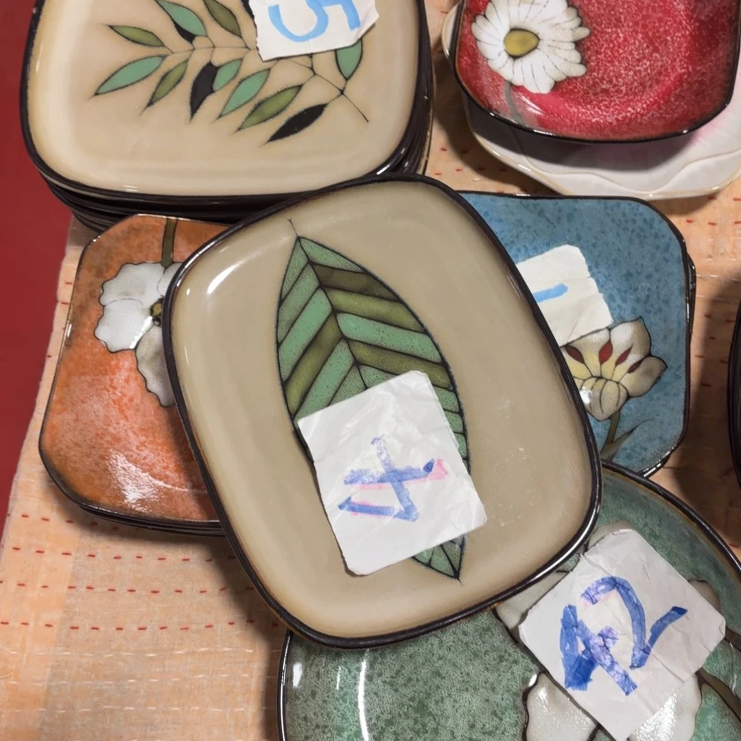 知***喜瓷片6件盘子微瑕福利价格