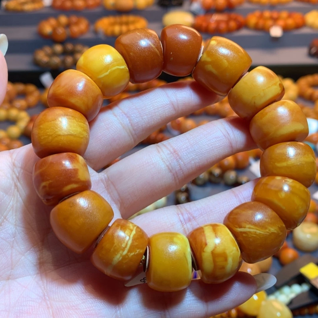 【闪购商品】手串蜜蜡未镶嵌蜜蜡手串