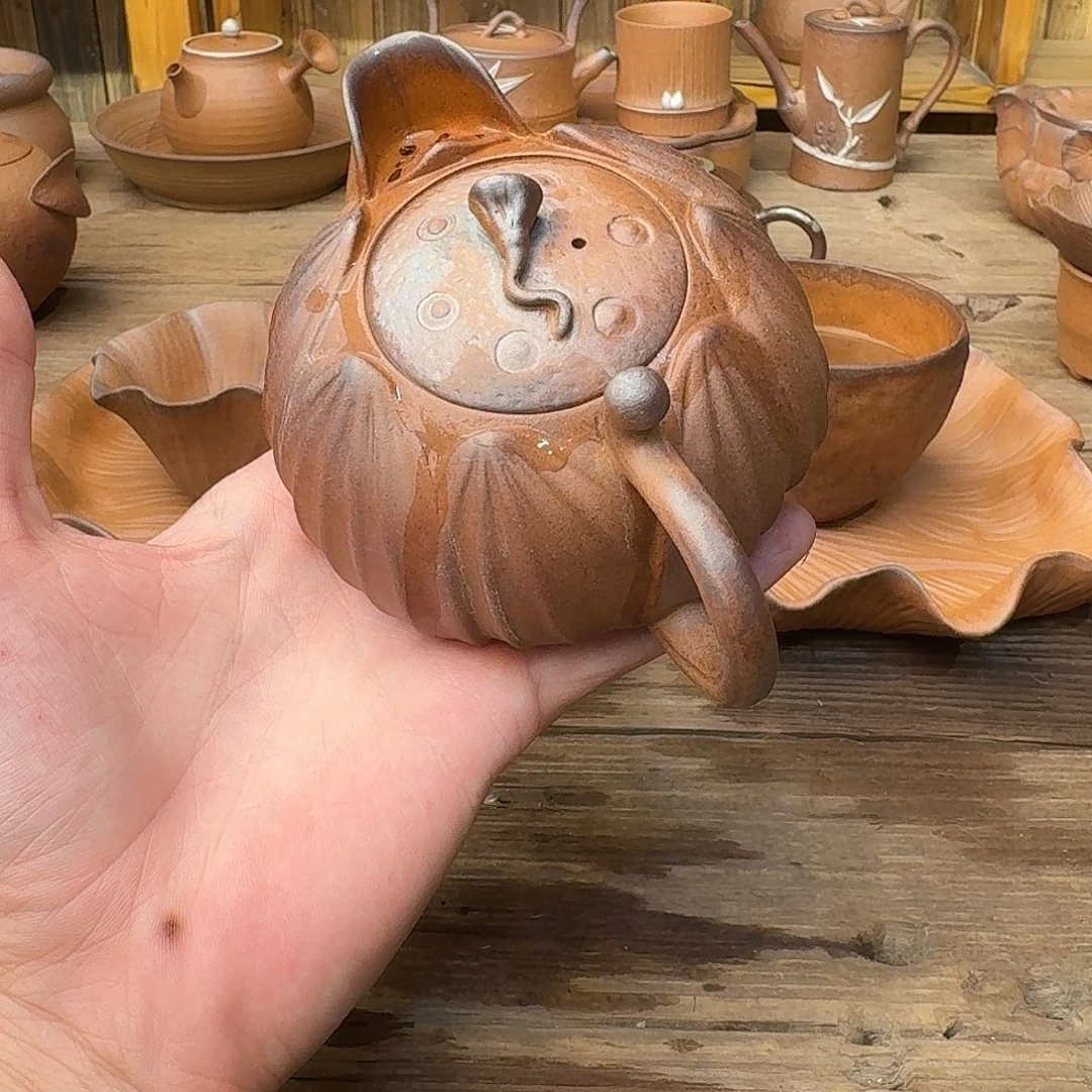 原矿老岩泥茶器系列
