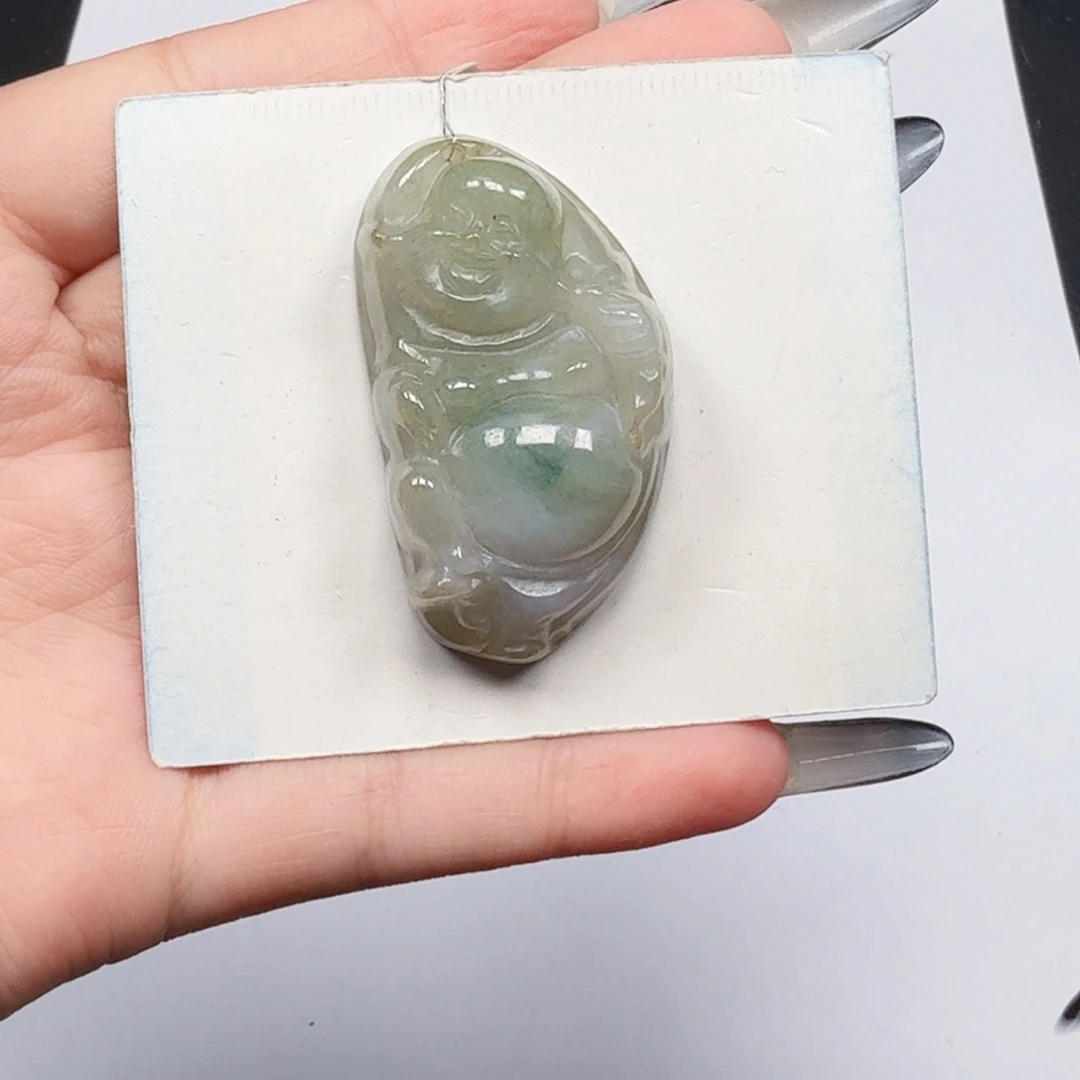 翡翠未镶嵌挂件翡翠