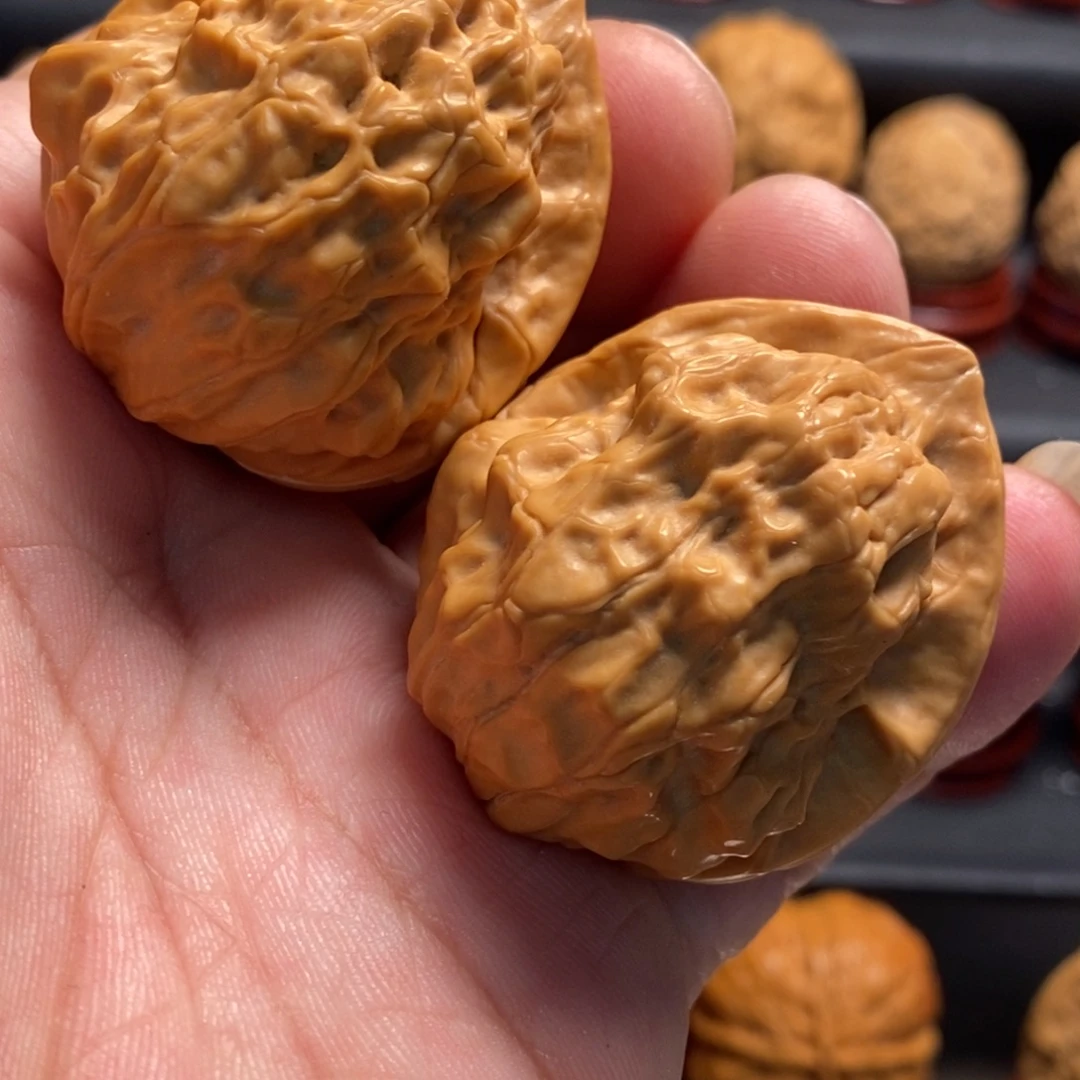 吊坠文玩核桃荷叶金蟾42