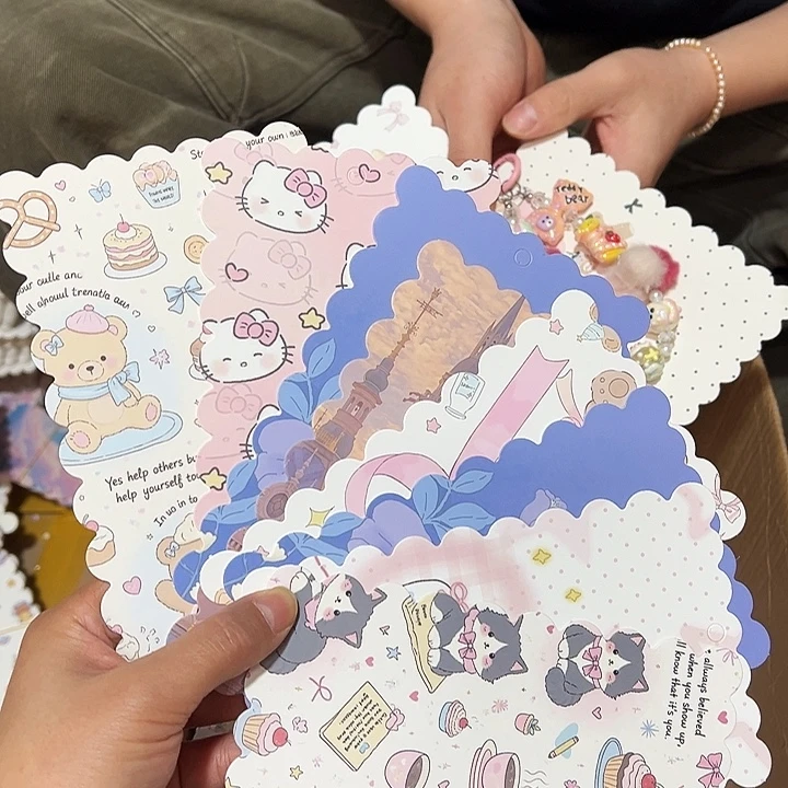 花边10×16混款100张