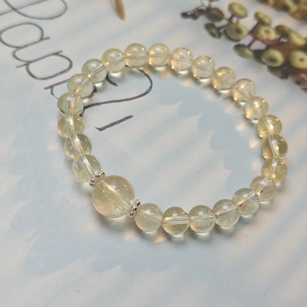 【积攒财富】黄水晶设计手链6/10(多样发其一) YX394