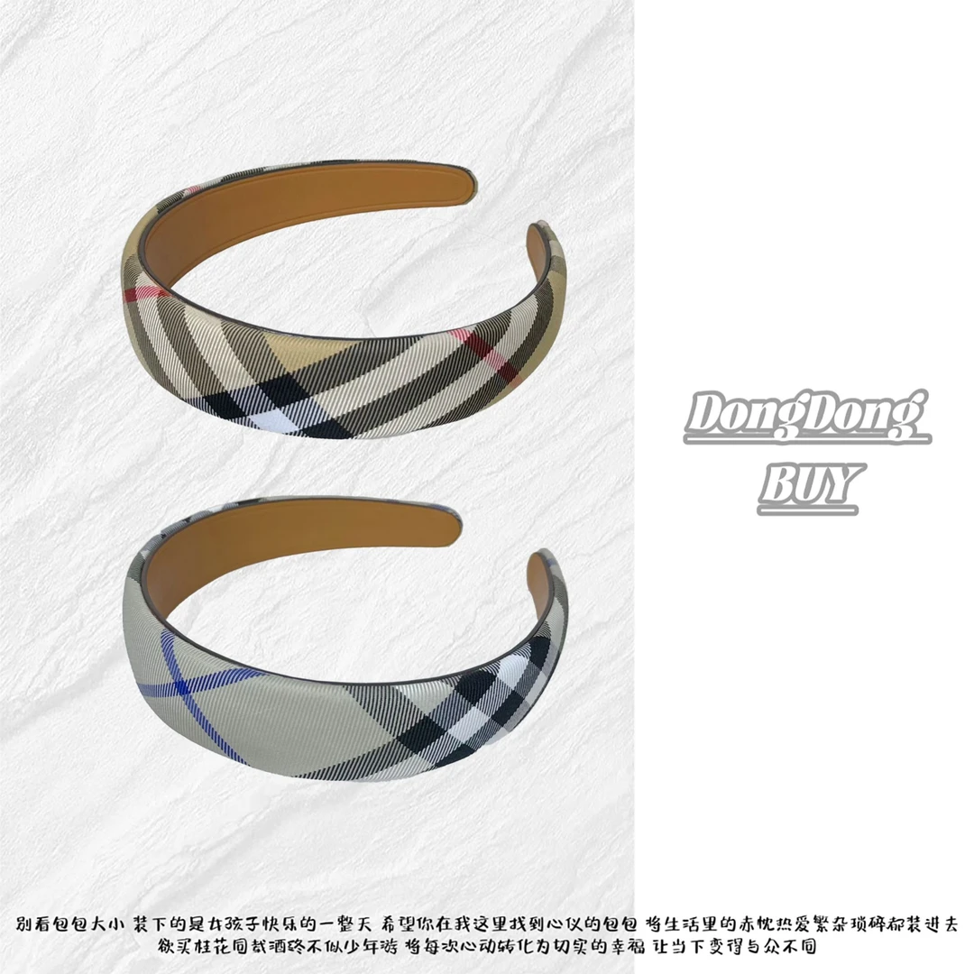 ⌈Dong&Dong⌋ 经典老钱bbr头饰发饰发箍女日韩休闲风