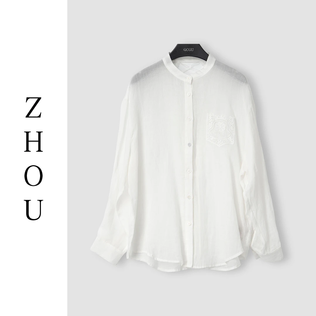 （周哥甄选）米白色上衣-22850