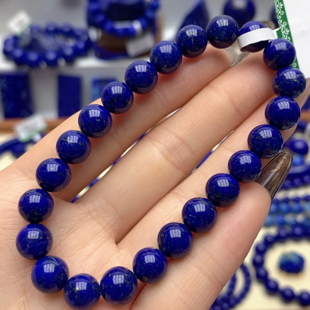 青金石未镶嵌手链8mm