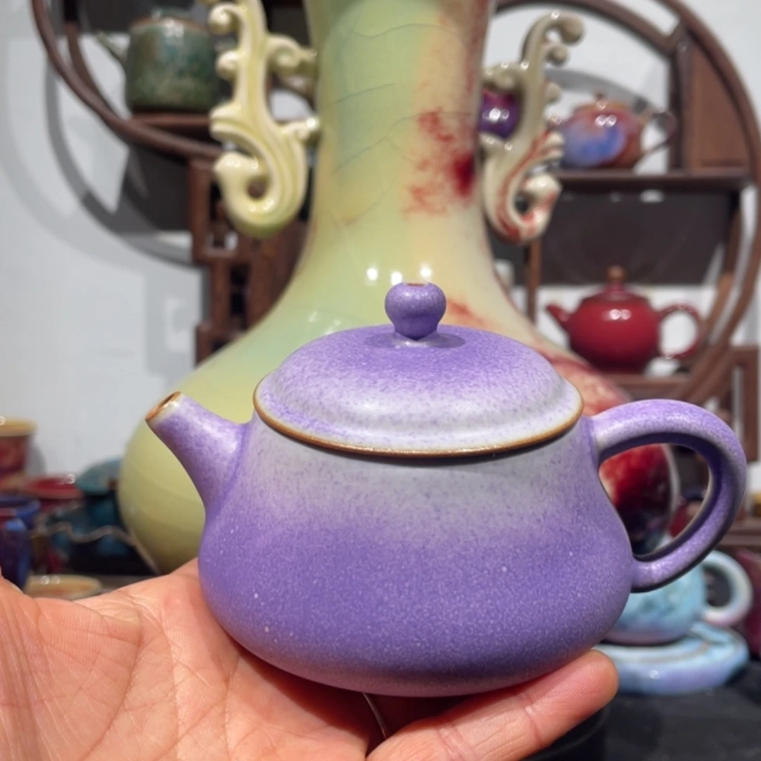 诗***下中国神后钧瓷茶器