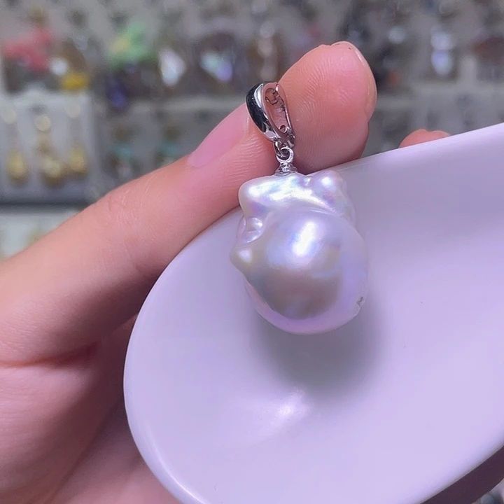 颈饰合金淡水珍珠29