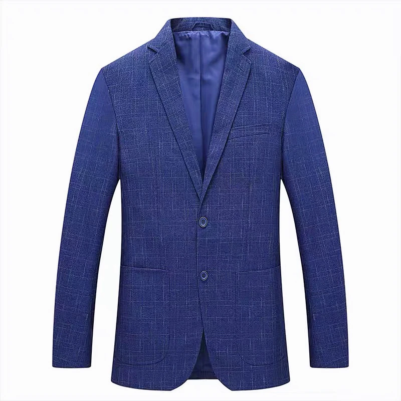 男士商务休闲百搭薄款平驳领百搭小西服上衣外套/0699