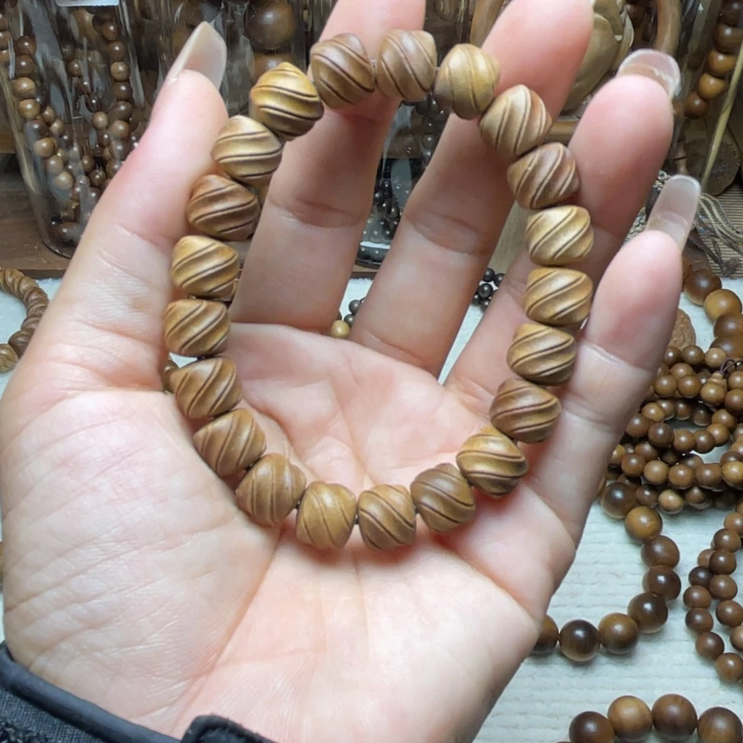 手串/手链檀香木印度老山檀香9*10老型无相