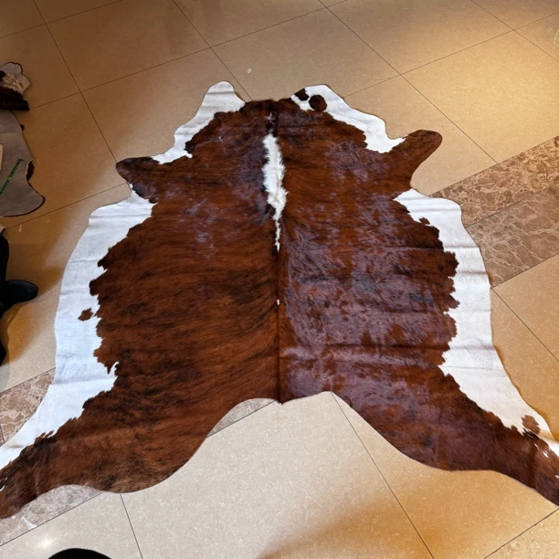 【本尼家】P55 235*215cm专拍牛皮地毯家用轻奢手工