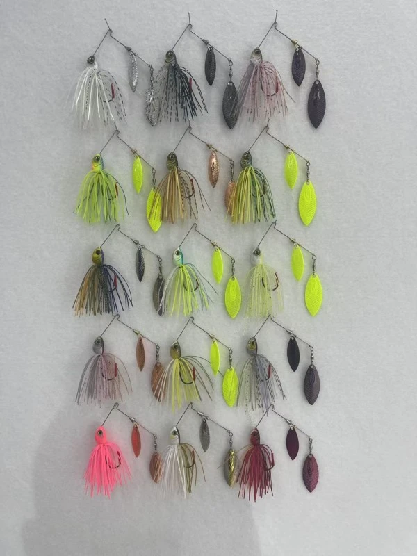 日本OSP改装版复合亮片双柳叶11克鱼头鲈鱼路亚饵