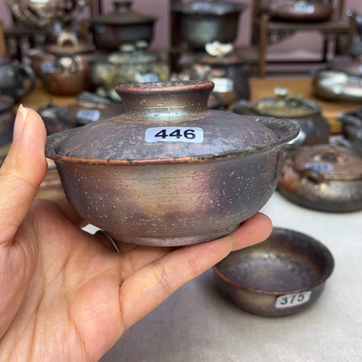 壶裸柴烧陶瓷茶具