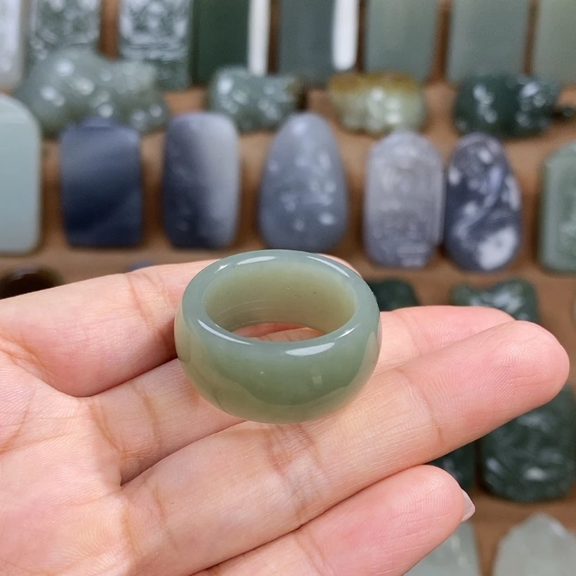 【闪购商品】和田玉戒圈未镶嵌