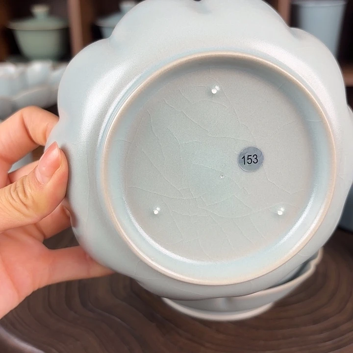 盘仿古釉莲花洗二级品特价153