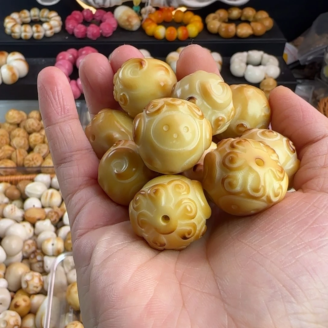 菩提根/象牙果手串全品牙果卡23-24炭烤羊头3颗