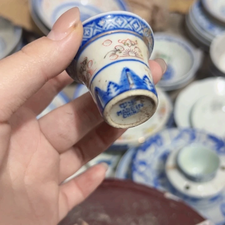 景德镇陶瓷高温瓷酒杯