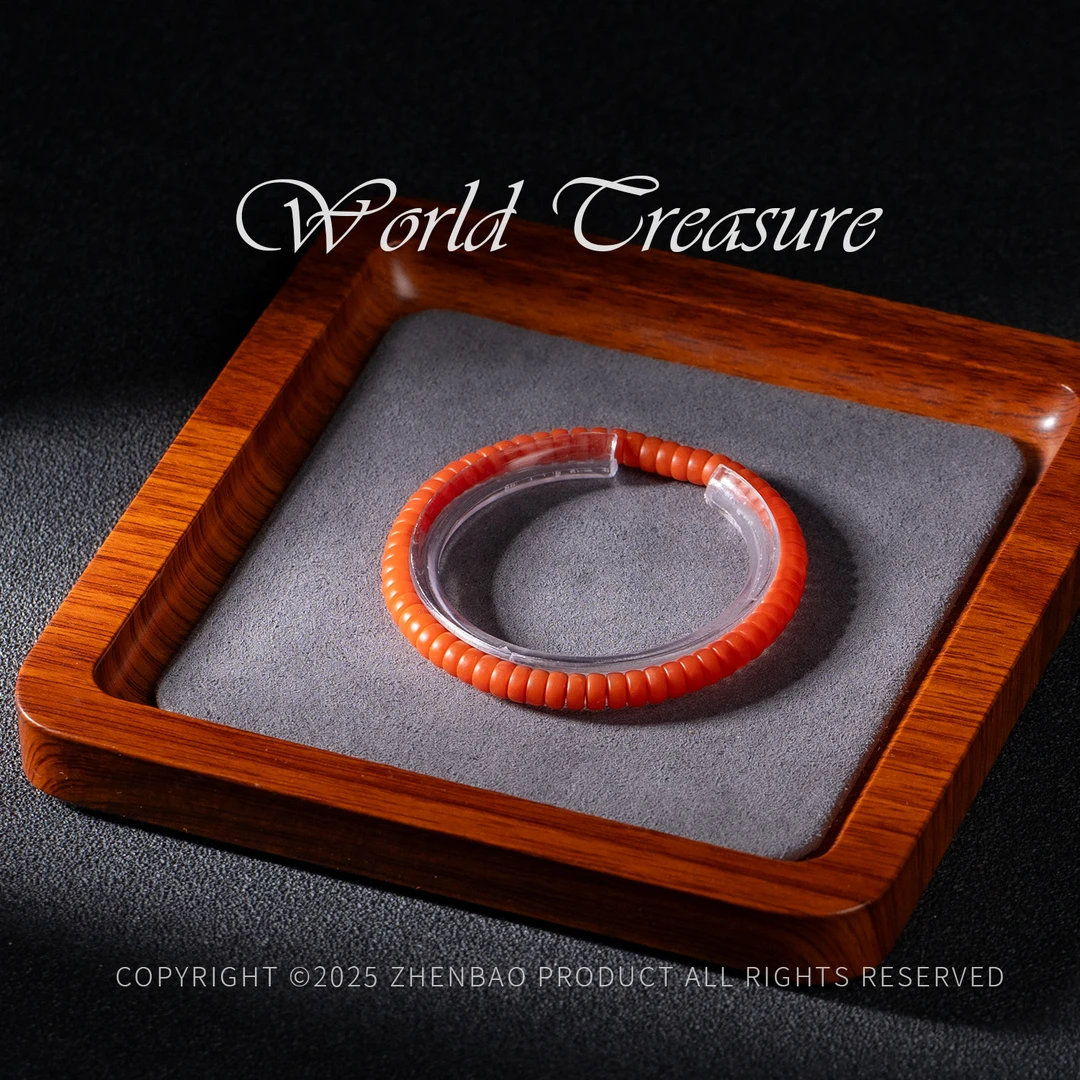 保山南红玛瑙磨砂直切手串/多样性发/P12891