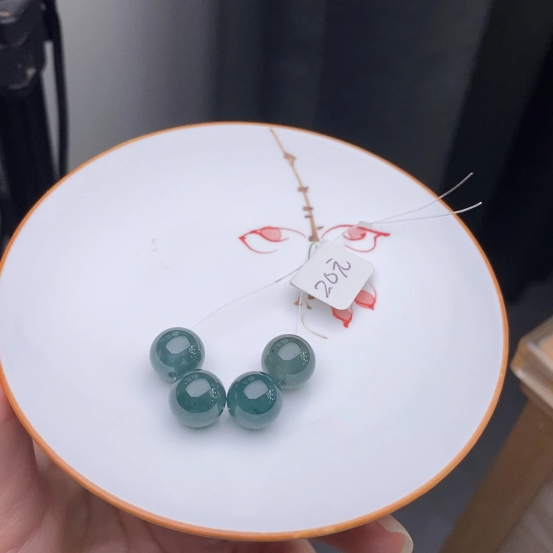 翡翠未镶嵌手链翡翠y2710 卡9.8