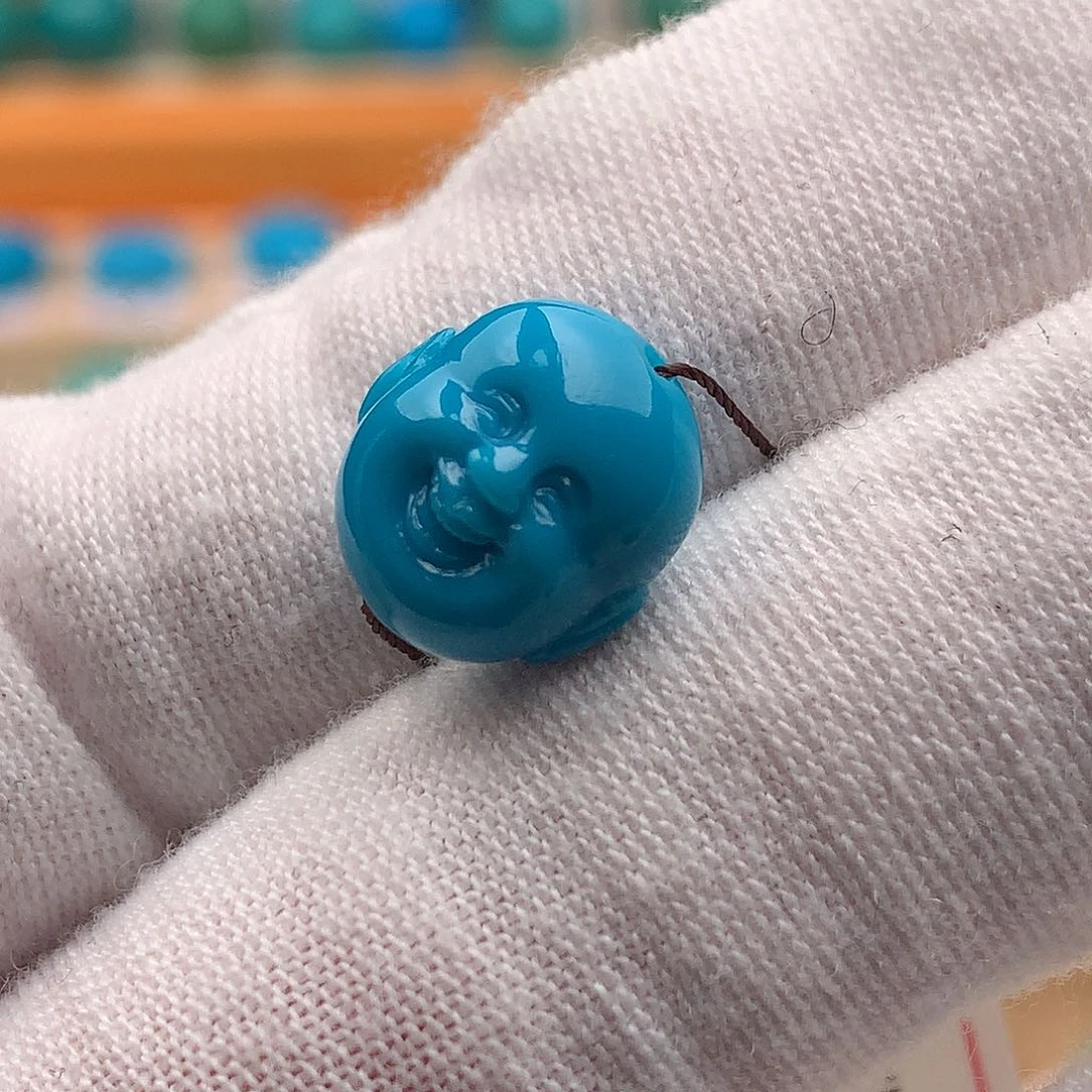 未镶嵌绿松石挂件家**宝