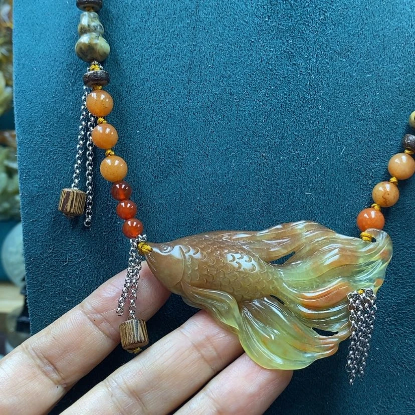 【闪购商品】蛇纹石玉吊坠未镶嵌