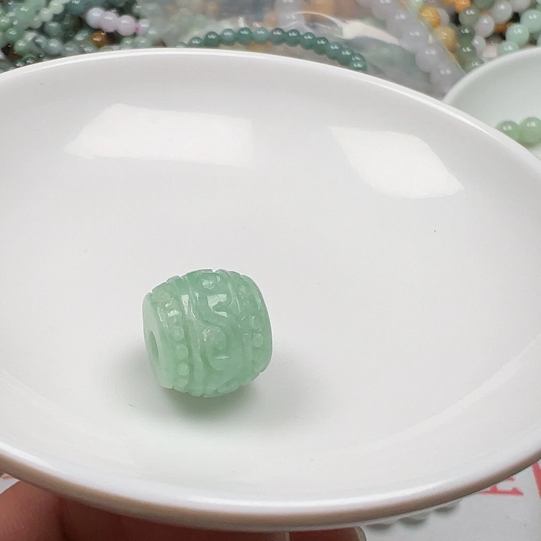 翡翠手链未镶嵌冰货主老华