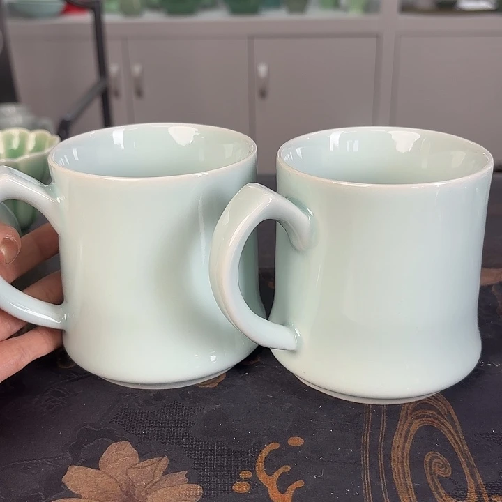龙泉云间青瓷小米茶器