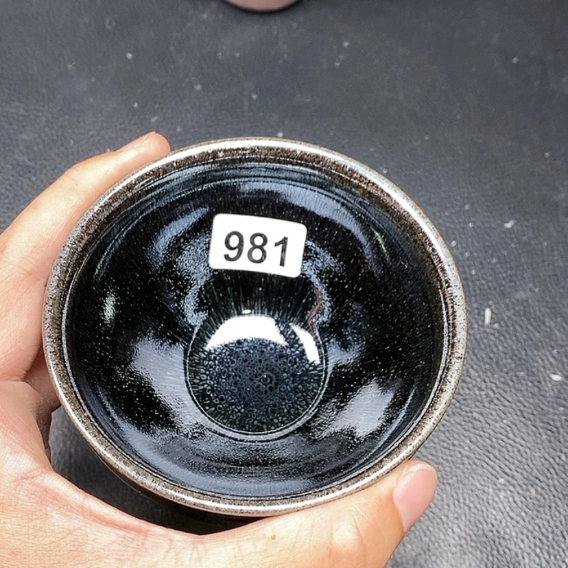 【闪购商品】茶盏真原矿手工建盏主人杯