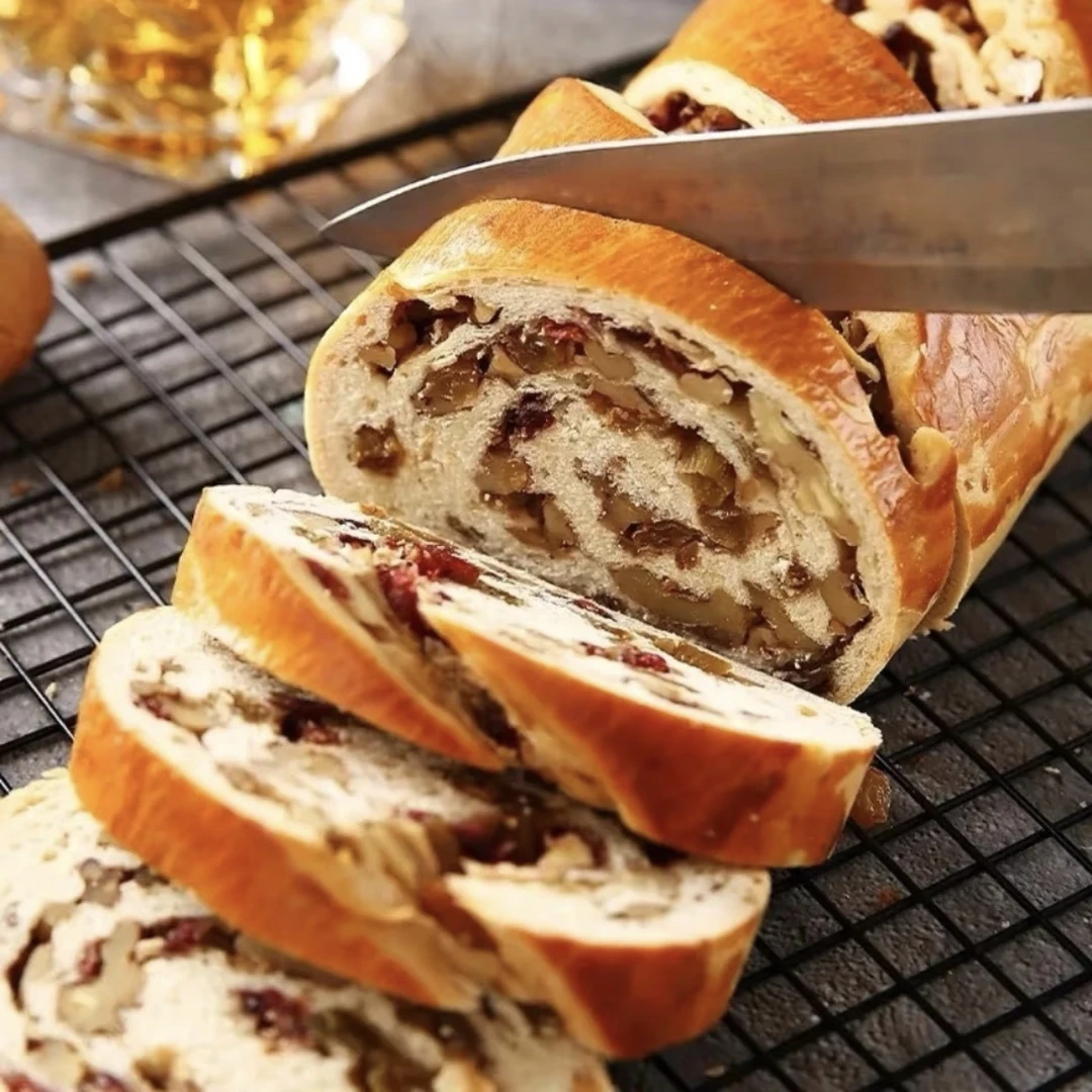 俄式风味全麦坚果果仁大列巴300g*6袋3.6斤粗粮早餐代餐手工面包