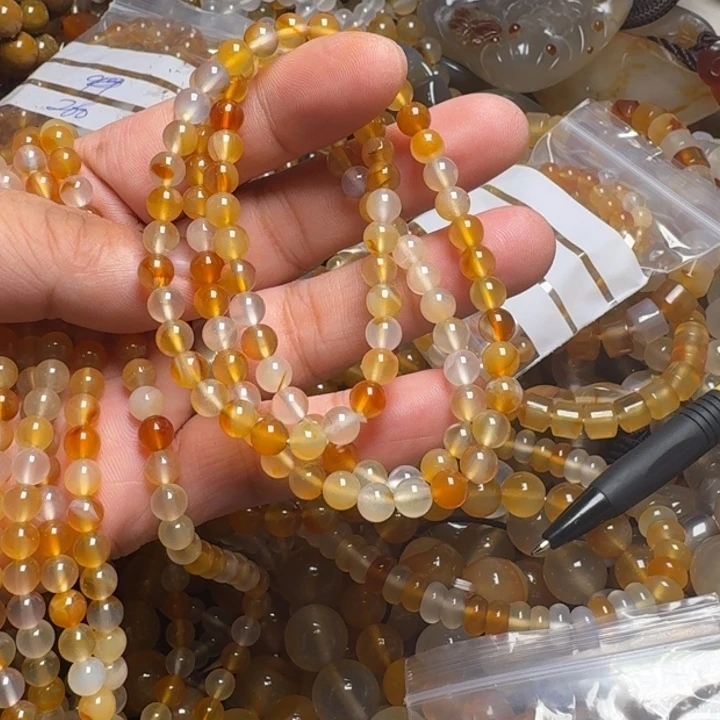 玛瑙/玉髓颈饰未镶嵌005