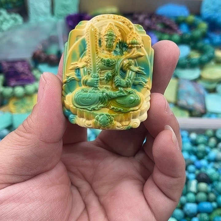 高瓷雕刻精品精美
