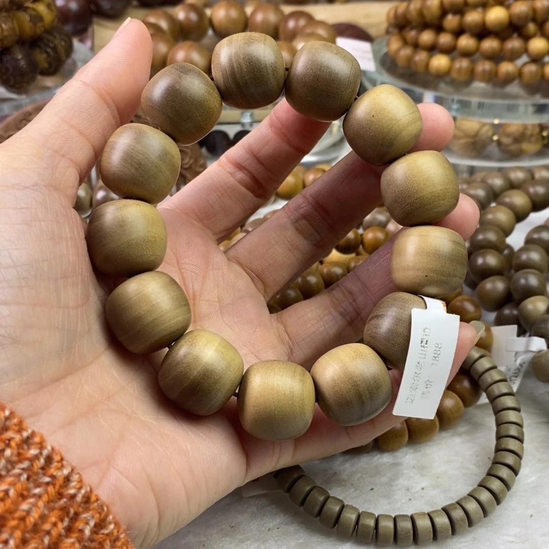 檀香木手串/手链奶香正区微瑕17/18