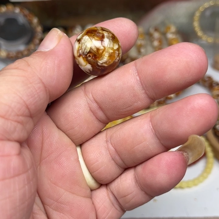 琥珀未镶嵌裸石24号