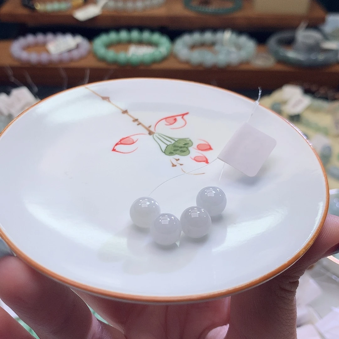 翡翠未镶嵌手链翡翠d133卡8