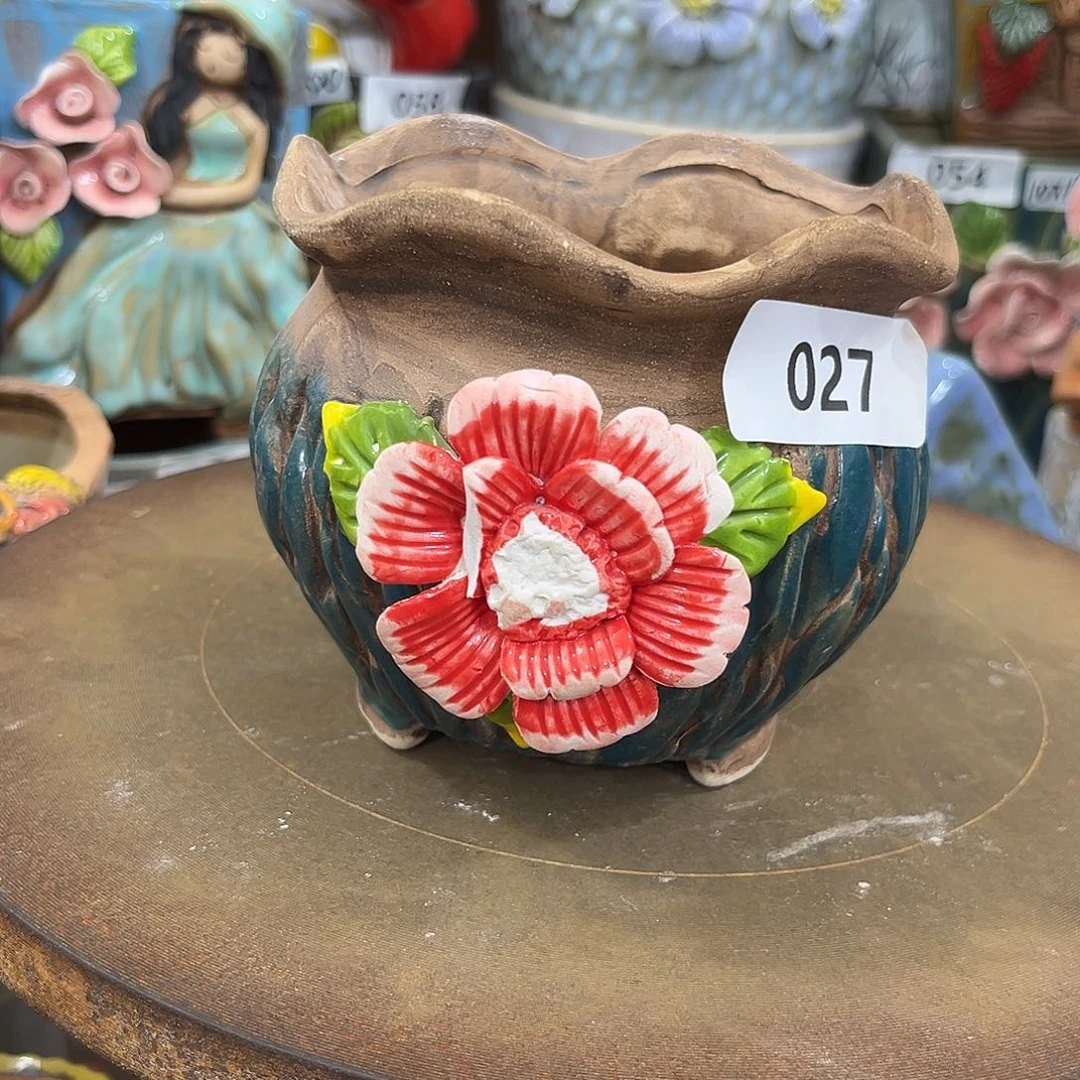 粗陶多肉花盆花盆