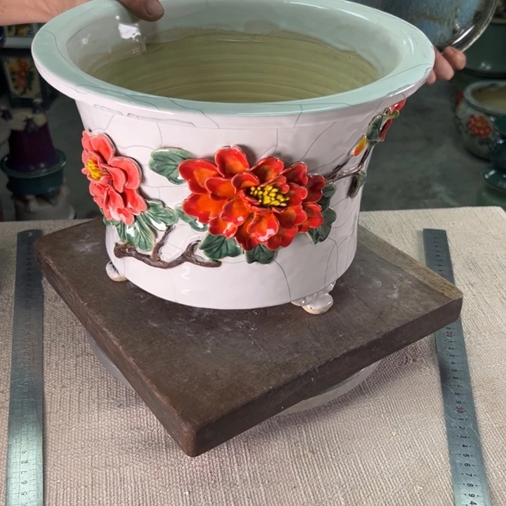 泳坤堂石湾盆陶瓷