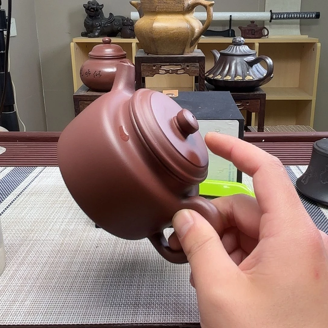 紫砂茶壶老*微瑕处理