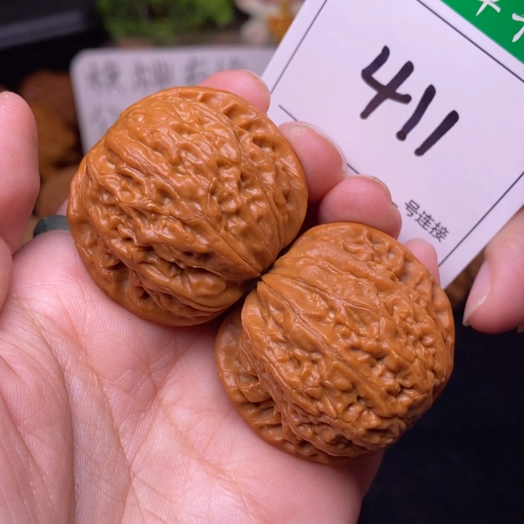 把件文玩核桃411铁锤妹妹3.9