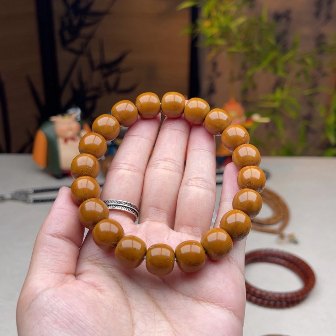 紫金鼠手串一*12实心老型福利款