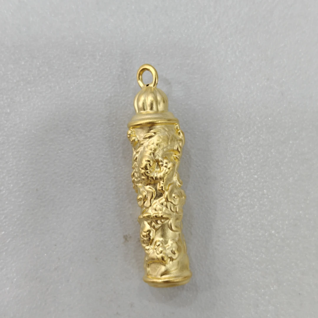 【莹莹专享】足金999投资金 龙柱 GP 1.34纳金添福