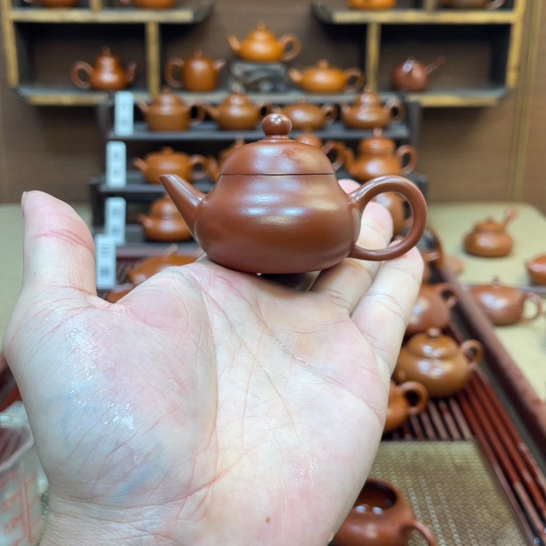 朱泥茶壶小梨50-60cc