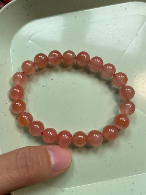 南红9.5mm单圈手串1号