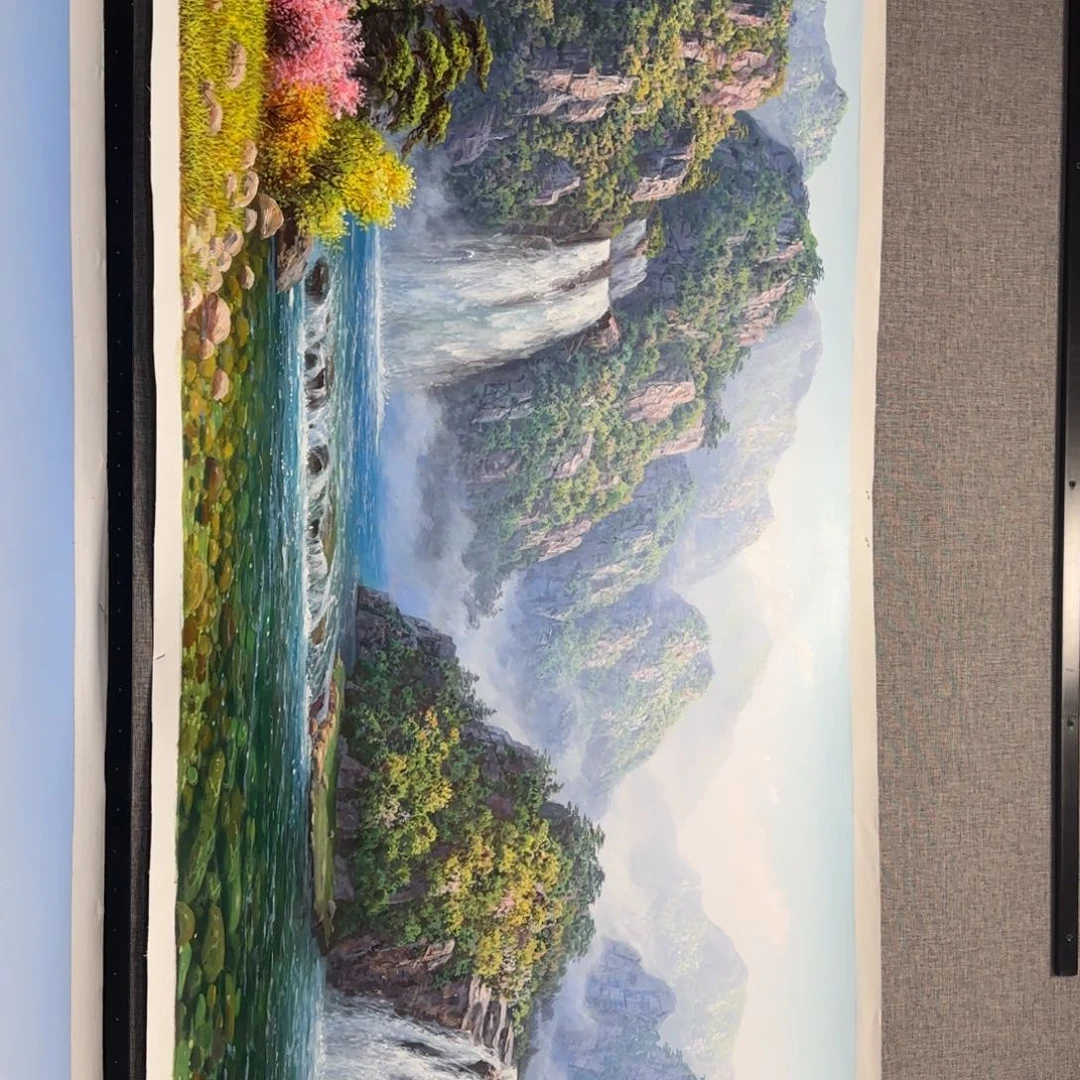 油画你在我心中是个什么样