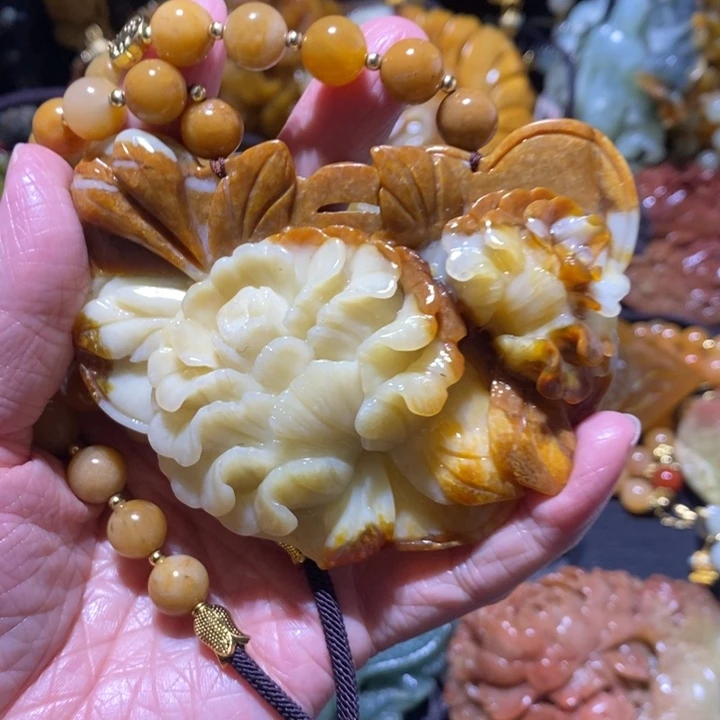 岫玉岫玉吊坠未镶嵌